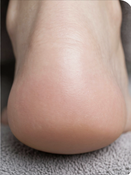 Smooth heel after the routine